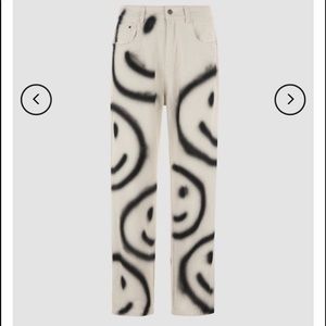 Spray On Smiley Face Jeans (NWT)